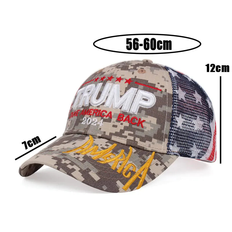 Pixel Camo Design MAGA Hat - MAGA Mart