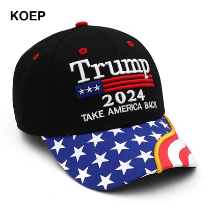 Take 🇺🇸 Back Hat with Flag Velcro - MAGA Mart