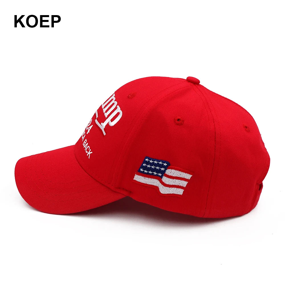 Trump 2024 Velcro-Style Cap - MAGA Mart