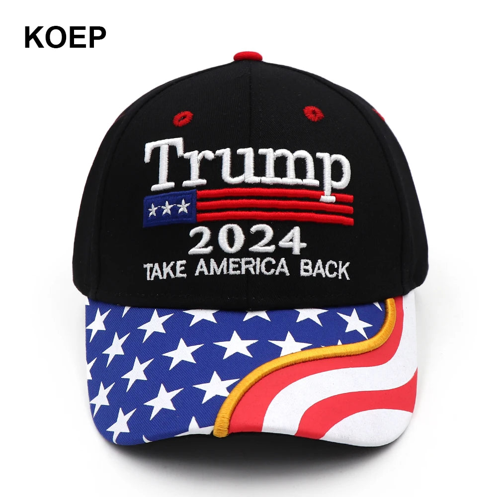 Take 🇺🇸 Back Hat with Flag Velcro - MAGA Mart