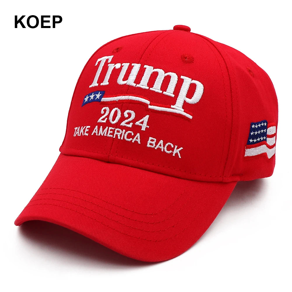 Trump 2024 Velcro-Style Cap - MAGA Mart