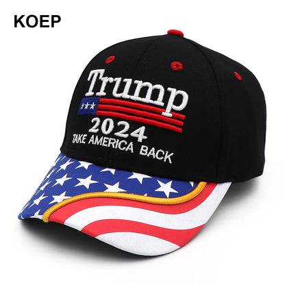 Take 🇺🇸 Back Hat with Flag Velcro - MAGA Mart