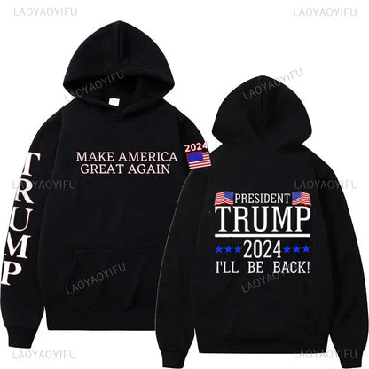 MAGA Trump Hoodie Sweatshirt Cotton - MAGA Mart