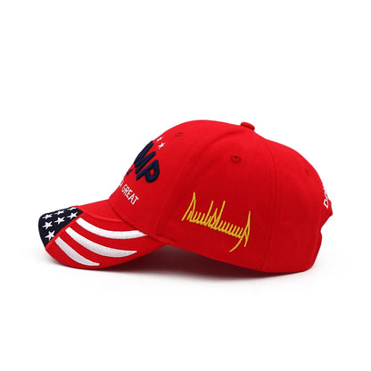 Stylish Donald Trump 2024 Cap USA Baseball Caps Keep America Great Snapback President Hat Embroidery Fashion Unisex Sunshade Hat - MAGA Mart