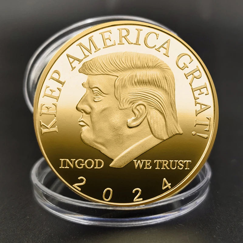 Limited Edition Keep America Great Gold/Silver Coin - MAGA Mart