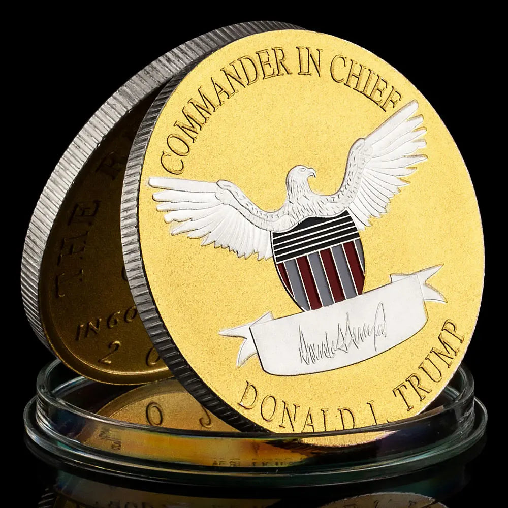 Gold Trump Revenge Coin - MAGA Mart