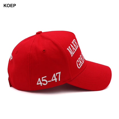 Snapback MAGA Hat with 🇺🇸 Embroidery - MAGA Mart