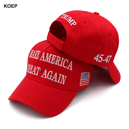 Snapback MAGA Hat with 🇺🇸 Embroidery - MAGA Mart