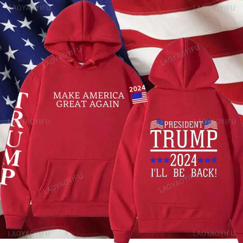 MAGA Trump Hoodie Sweatshirt Cotton - MAGA Mart