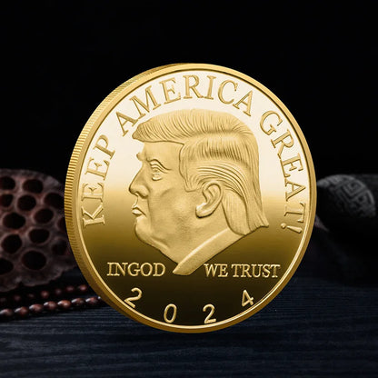 Limited Edition Keep America Great Gold/Silver Coin - MAGA Mart