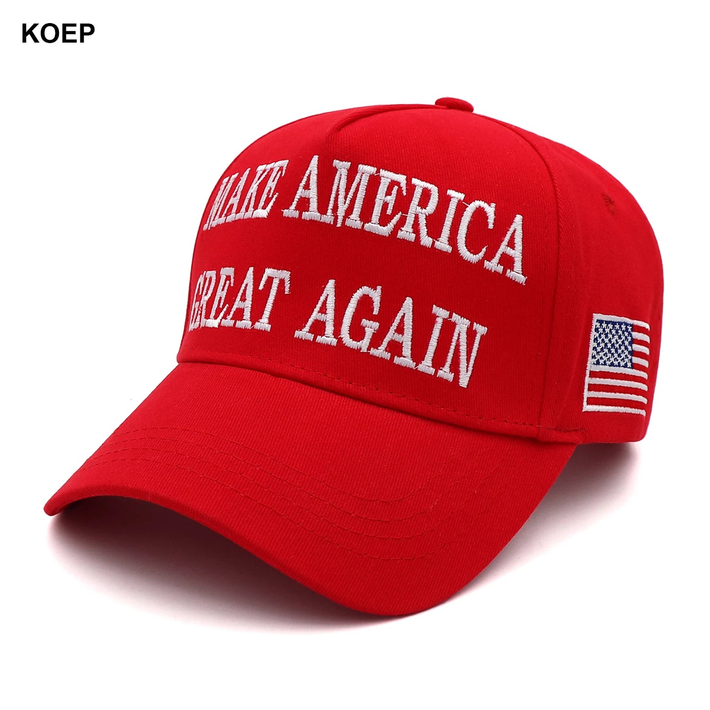 Snapback MAGA Hat with 🇺🇸 Embroidery - MAGA Mart