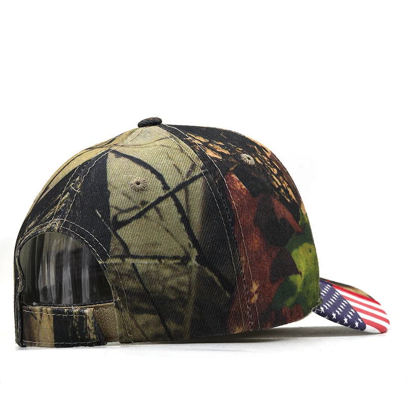 Embroidery Camouflage Donald Trump 2024 Hat Cotton - MAGA Mart