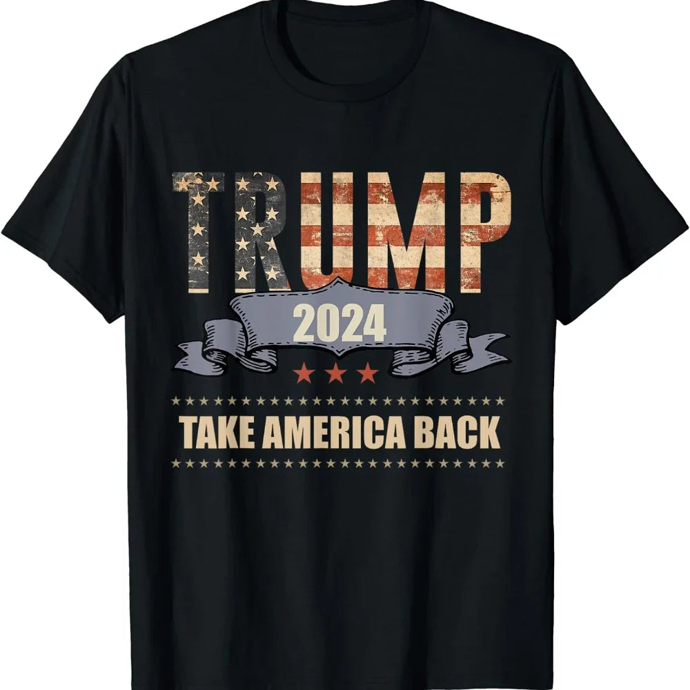 Never Surrender | Graphic Trump Tee - MAGA Mart