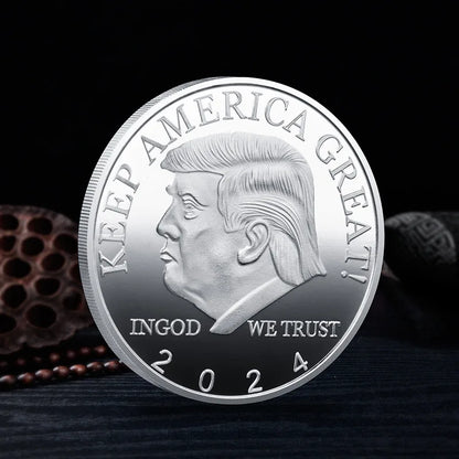 Limited Edition Keep America Great Gold/Silver Coin - MAGA Mart