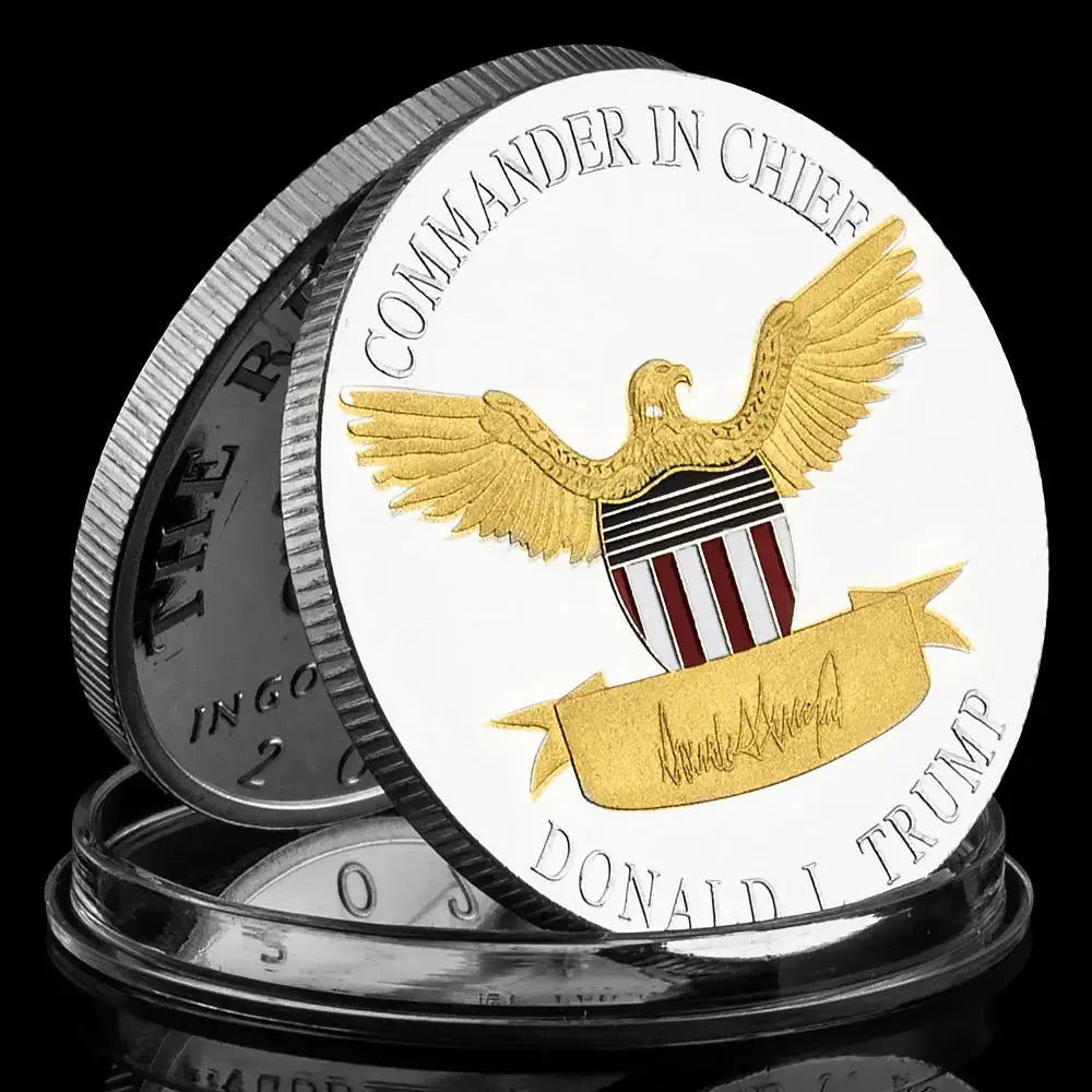 Silver Trump Revenge Coin - MAGA Mart