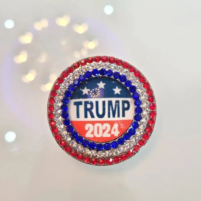 Gem Stone Trump 2024 Pins - MAGA Mart