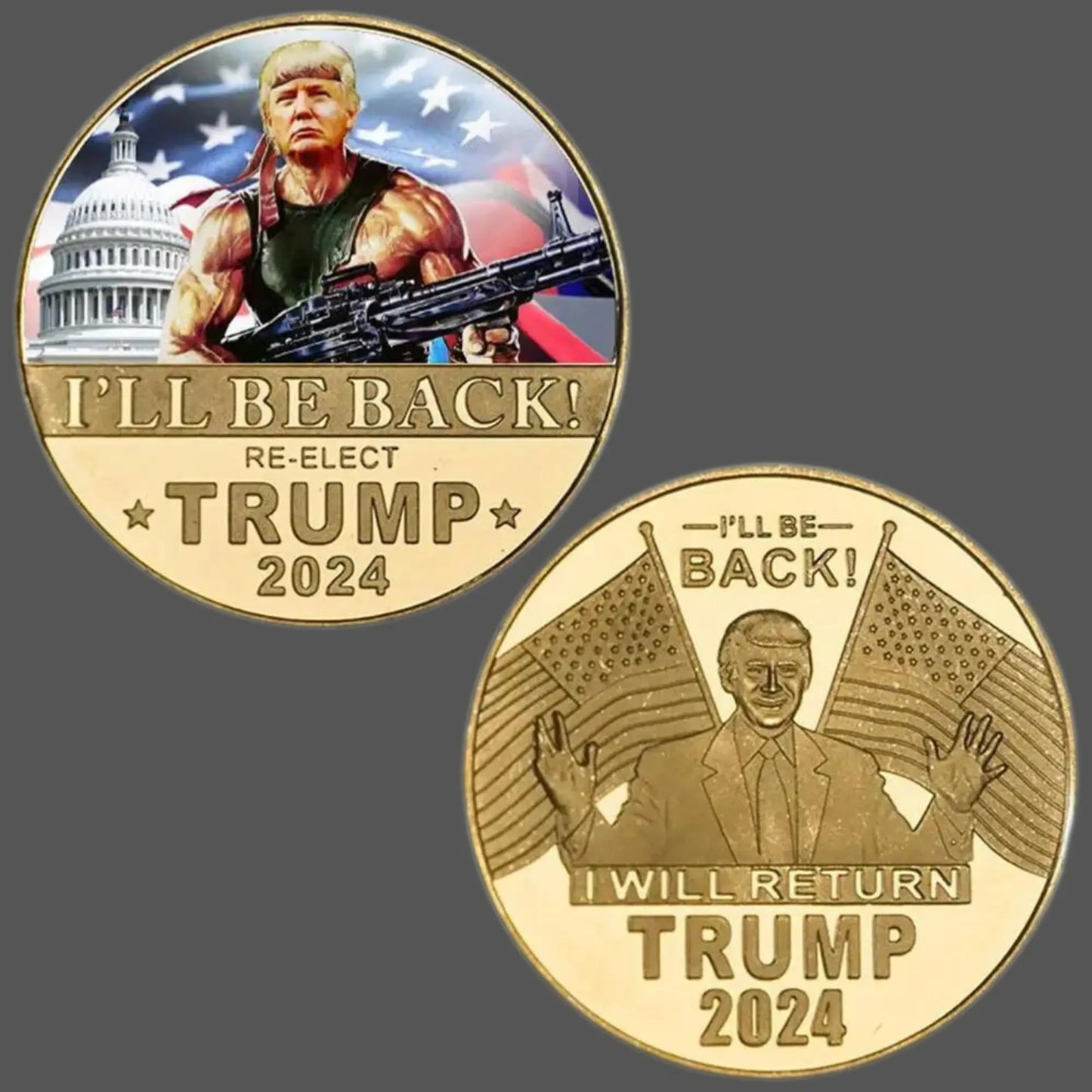 Collectable Trump 2024 Coin - MAGA Mart