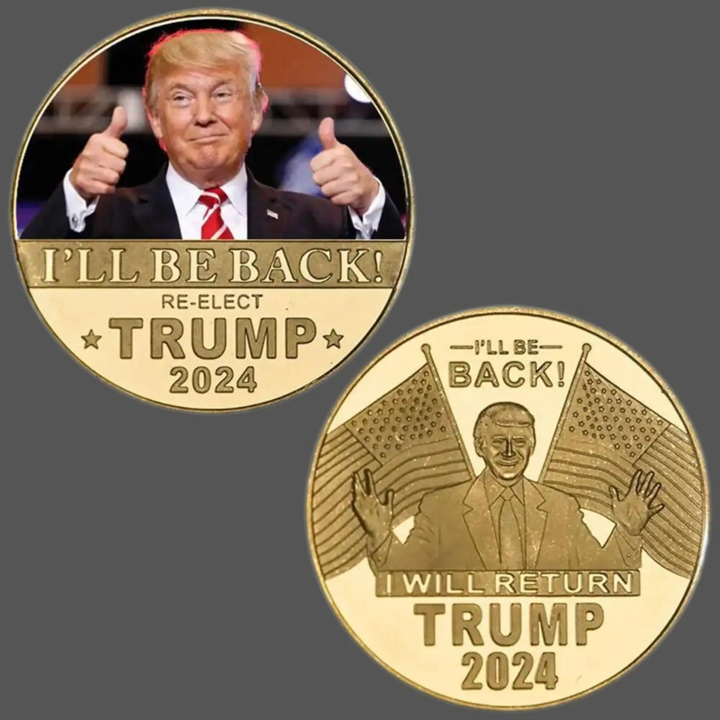 Collectable Trump 2024 Coin - MAGA Mart