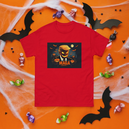 Dark Pumpkin MAGA T-Shirt – Spooktacularly Stylish!