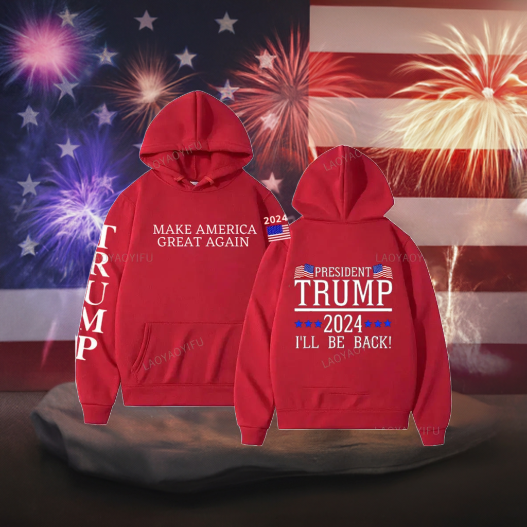 MAGA Trump Hoodie Sweatshirt Cotton MAGA Mart