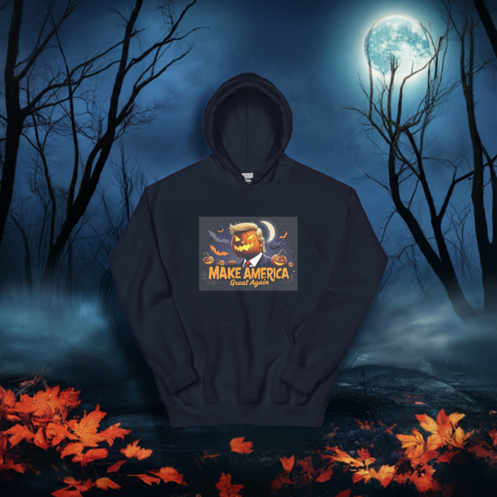 Spooky Make America Great Again Hoodie – Hauntingly Cozy!