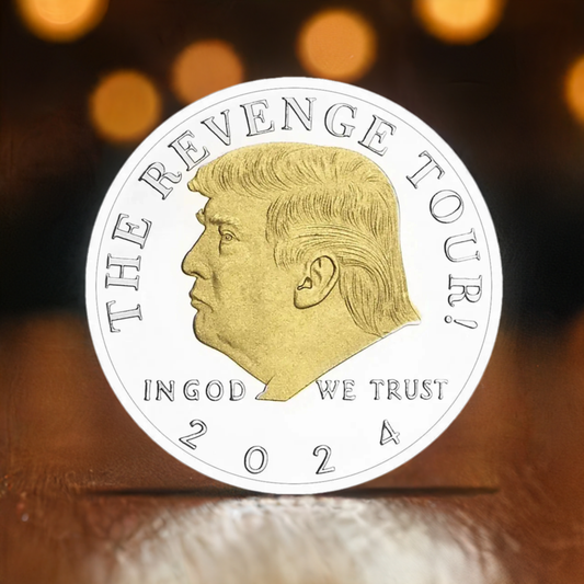 Silver Trump Revenge Coin My Store