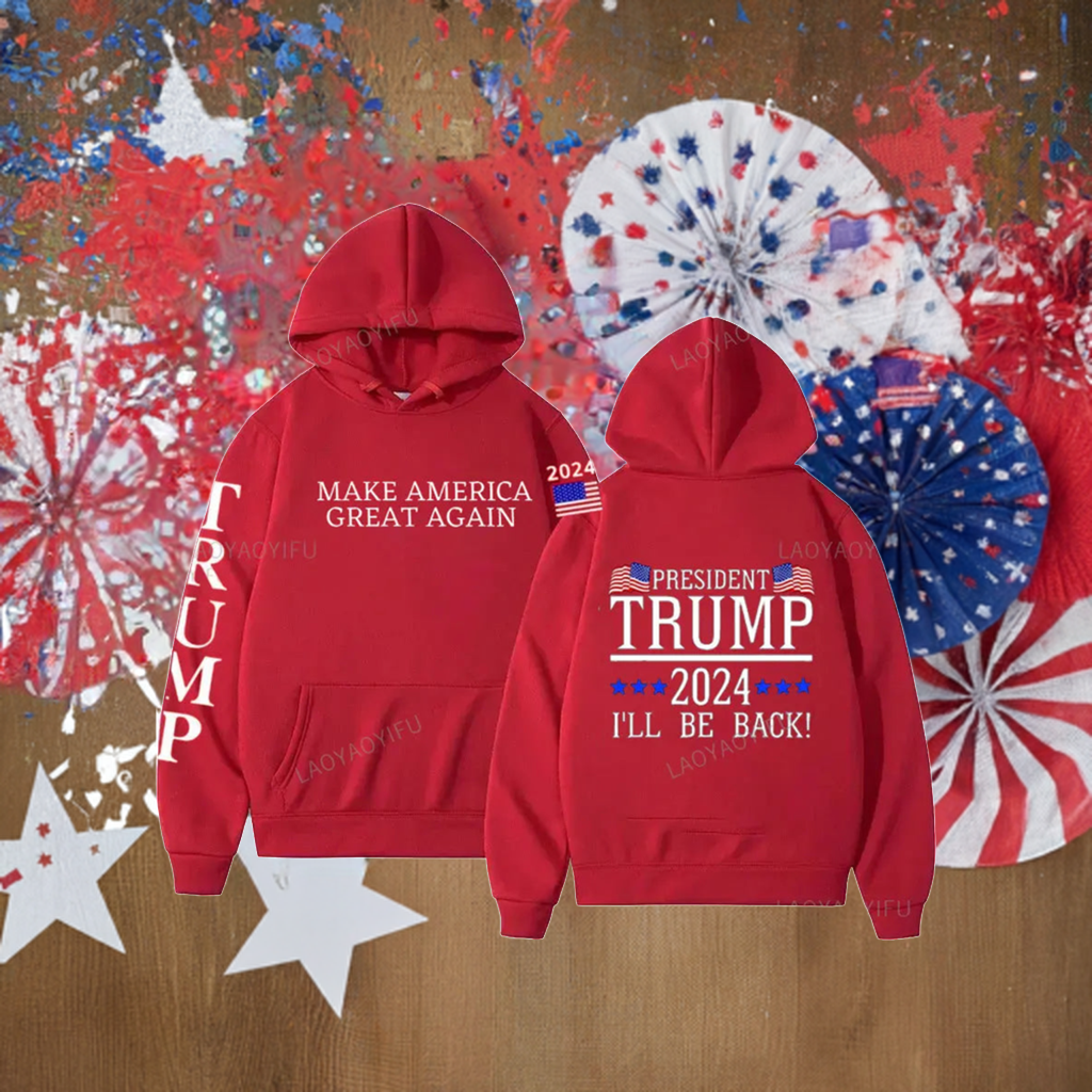 MAGA Trump Hoodie Sweatshirt Cotton MAGA Mart