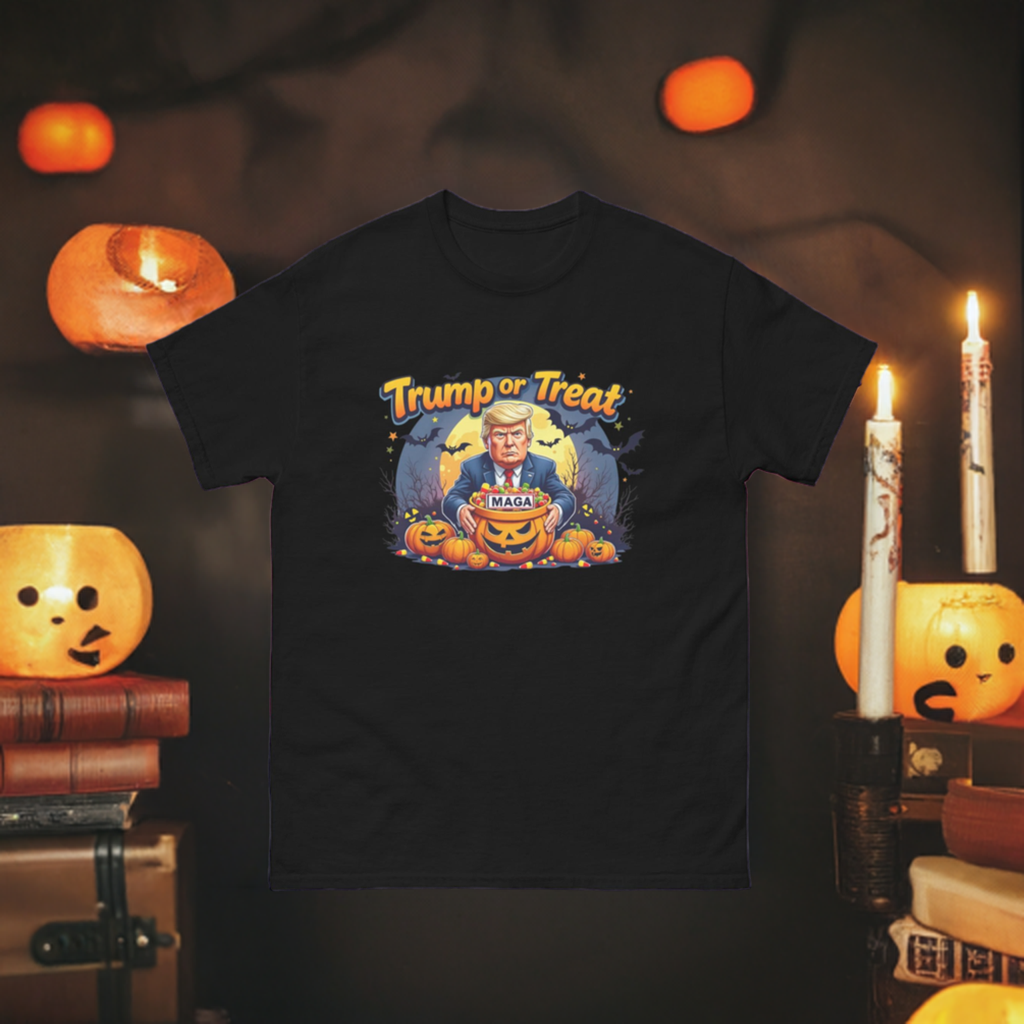 Trump or Treat T-Shirt – Sweet Style for Halloween!