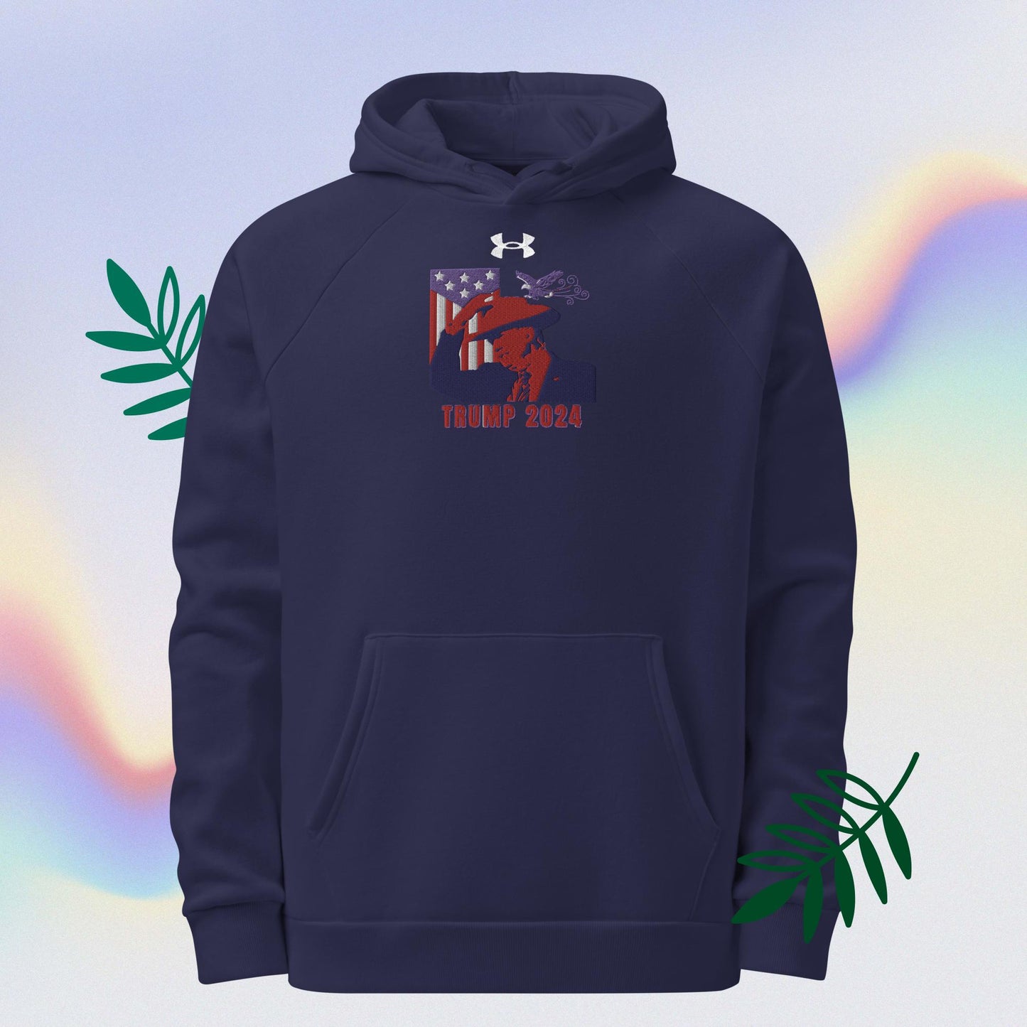 Under Armour Trump 2024 Performance Hoodie MAGA Mart