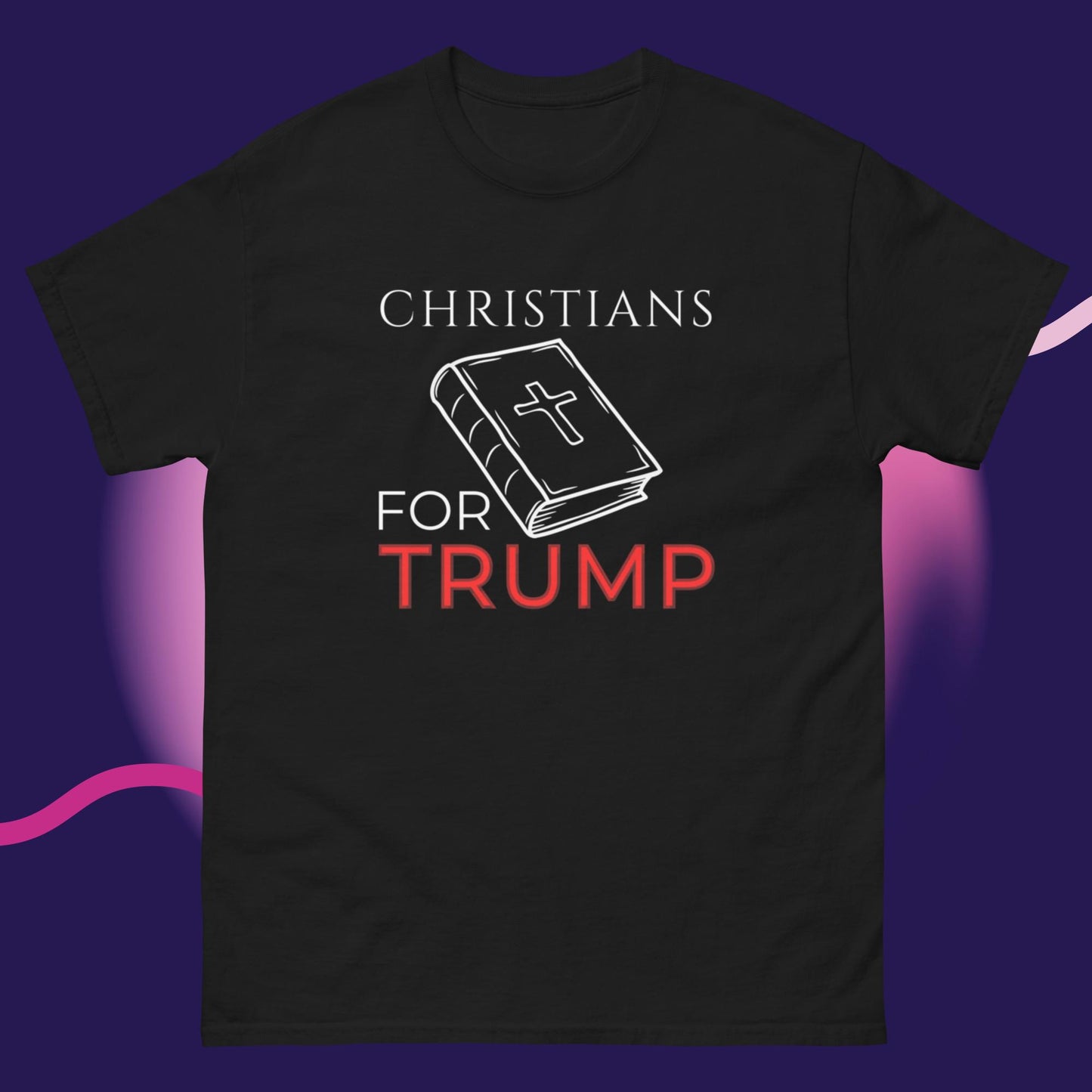 Faith & Freedom: Christians for Trump T-Shirt