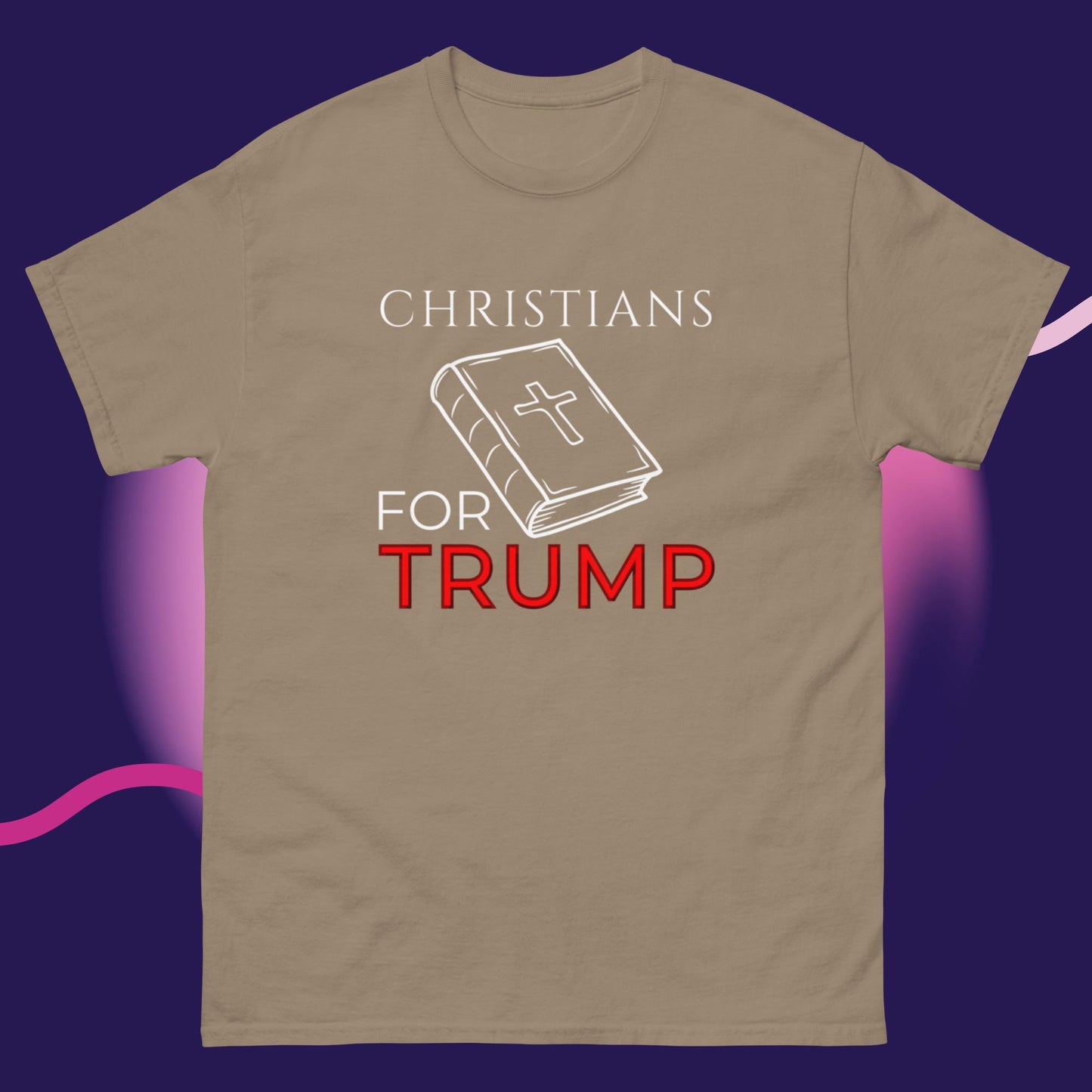 Faith & Freedom: Christians for Trump T-Shirt