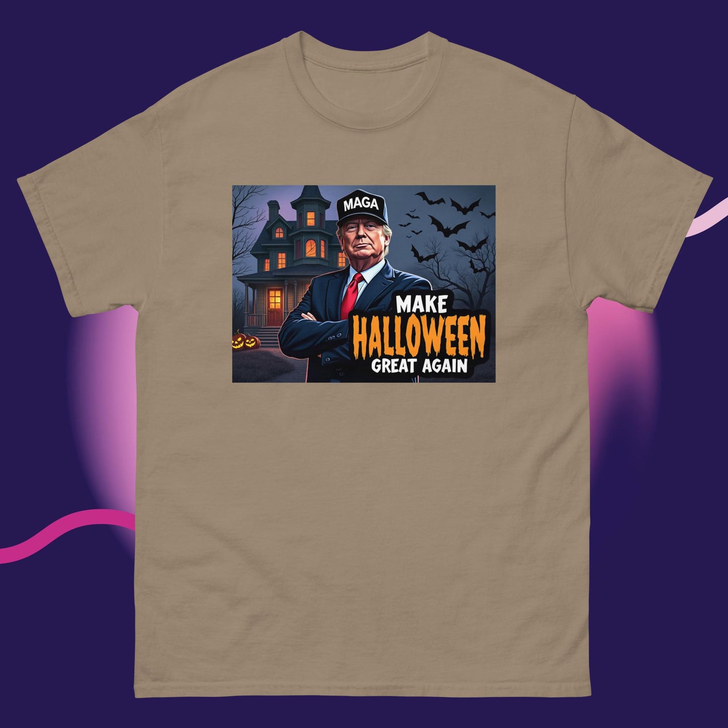 Make Halloween Great Again Tee – Spooky Patriotism in Style!