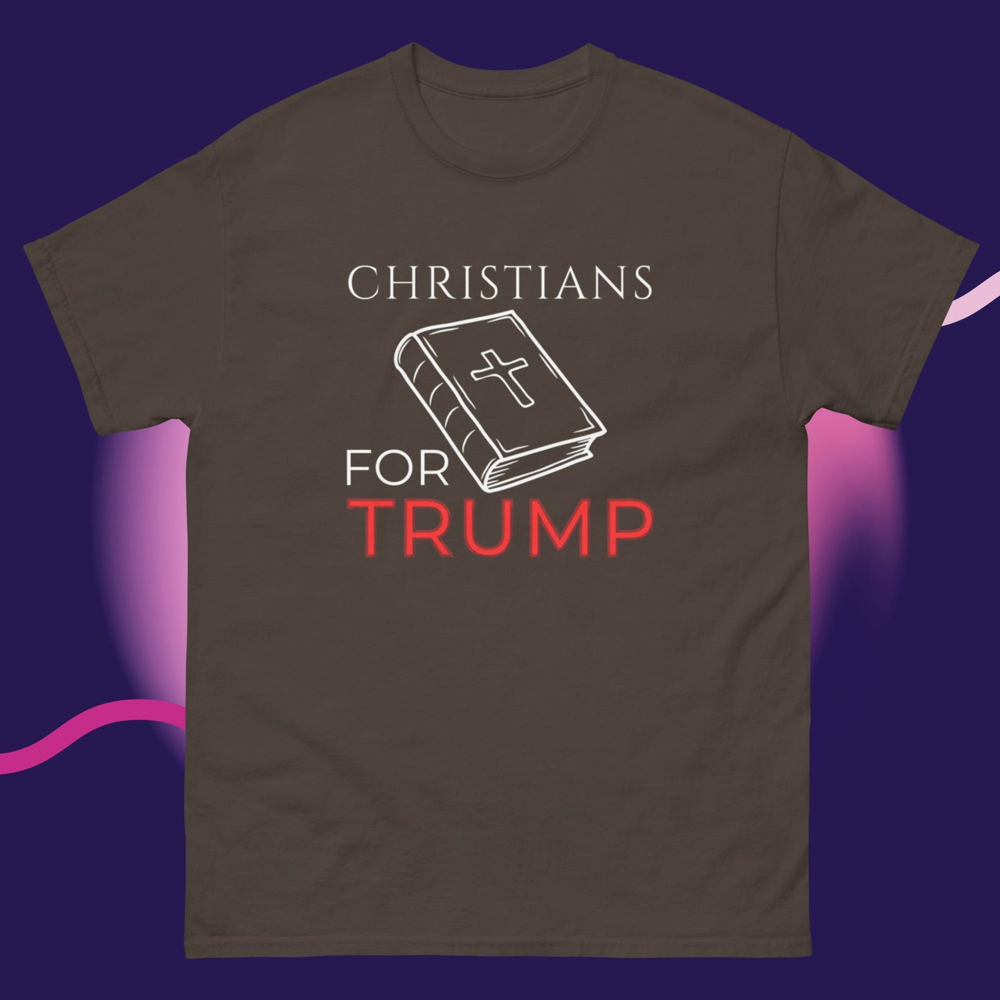 Faith & Freedom: Christians for Trump T-Shirt