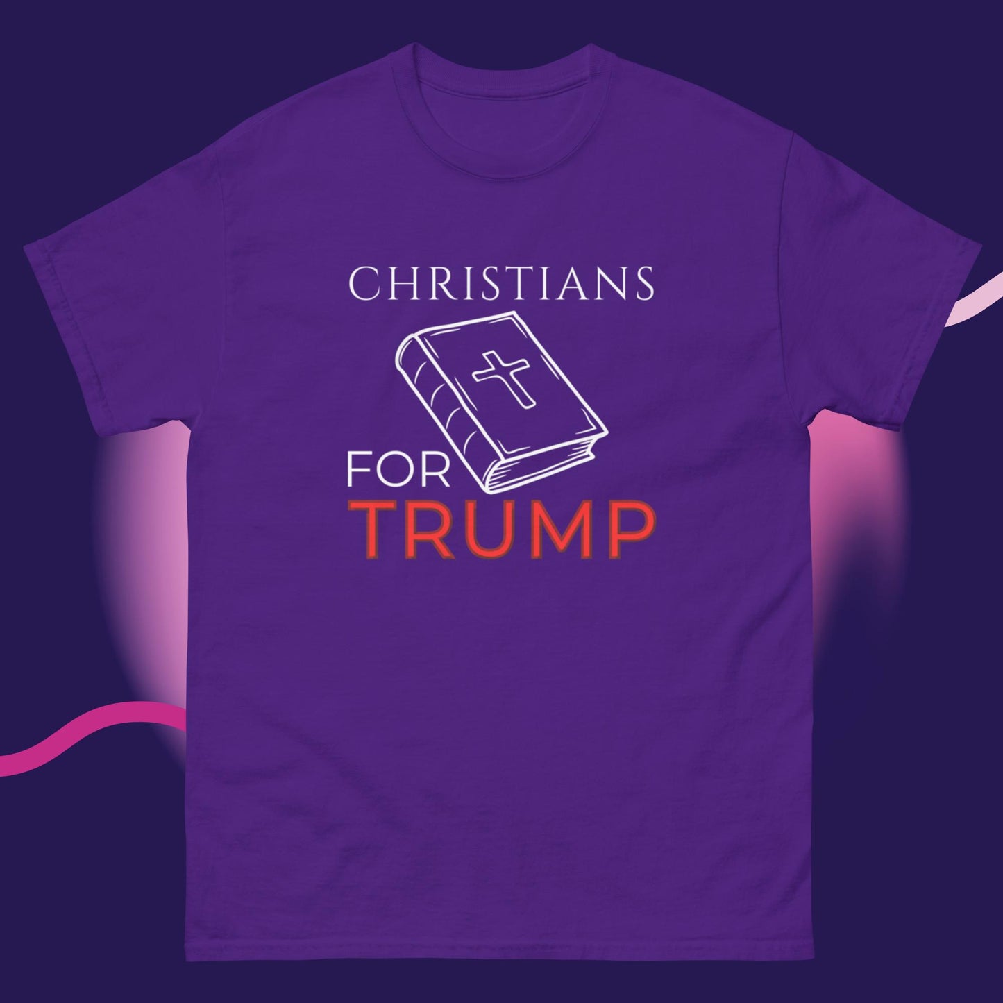 Faith & Freedom: Christians for Trump T-Shirt