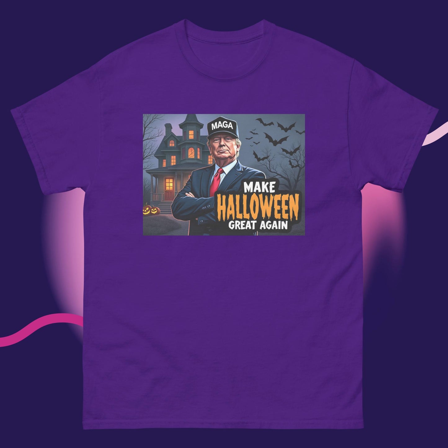 Make Halloween Great Again Tee – Spooky Patriotism in Style!