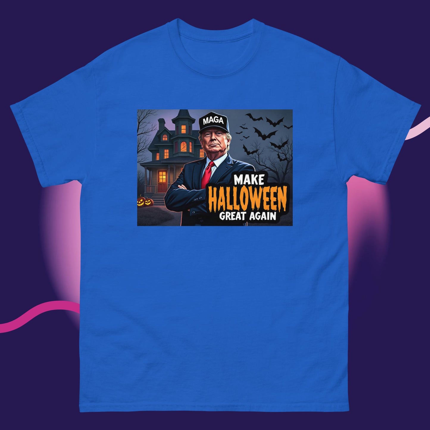 Make Halloween Great Again Tee – Spooky Patriotism in Style!