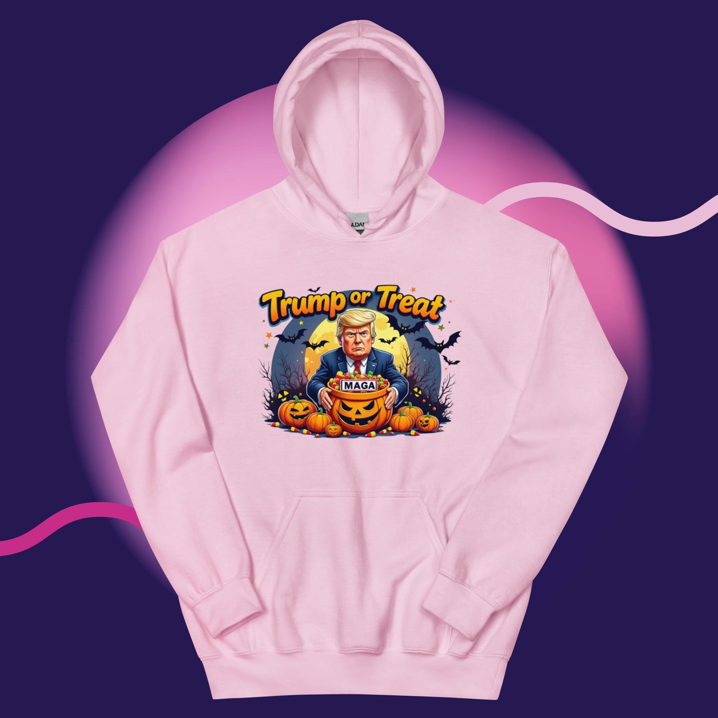 Trump or Treat Hoodie – Spooktacular MAGA Magic!