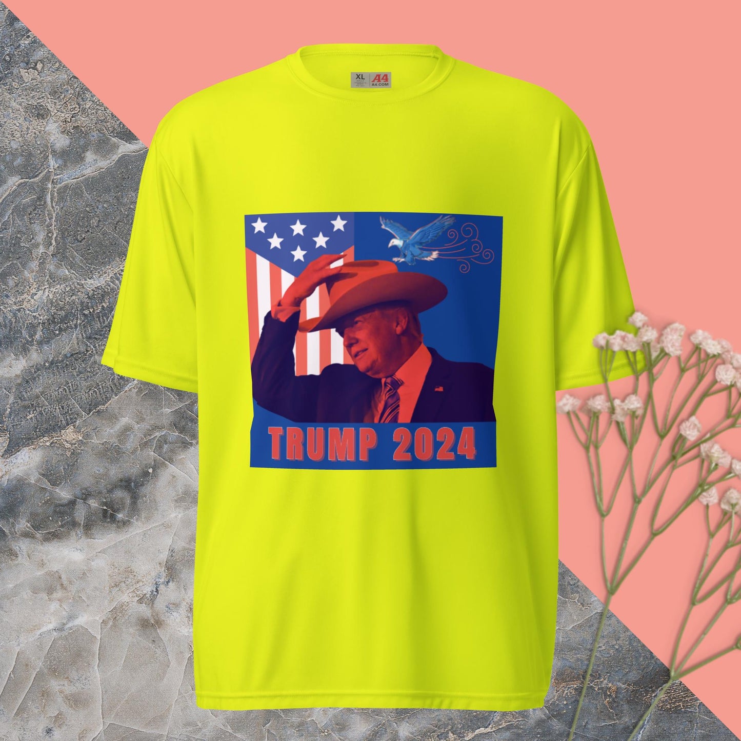 "Trump 2024" Patriotic Cowboy T-Shirt MAGA Mart